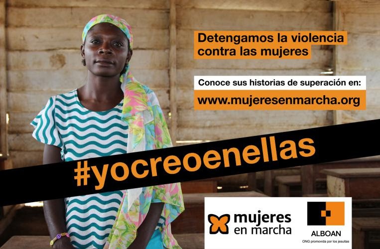 Mujeres en marcha - cast