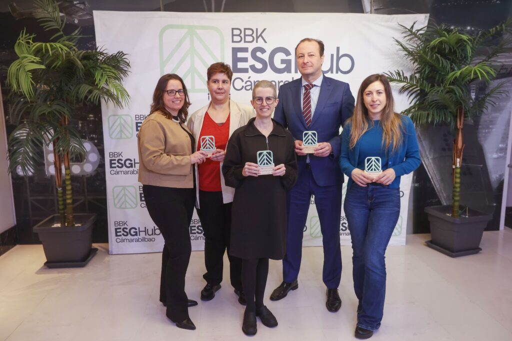 Empresas premiadas BBK ESG Hub Cámarabilbao 