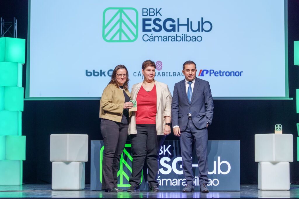 Foto Mutualia Premios BBK ESG Hub Cámarabilbao 