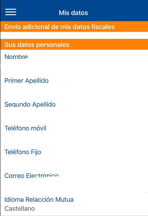 comprobar datos