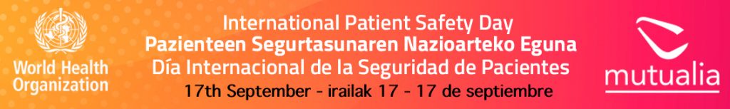 Dia internacional de la seguridad de pacientes mutualia 2024