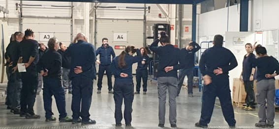 trabajadores de aernnova
