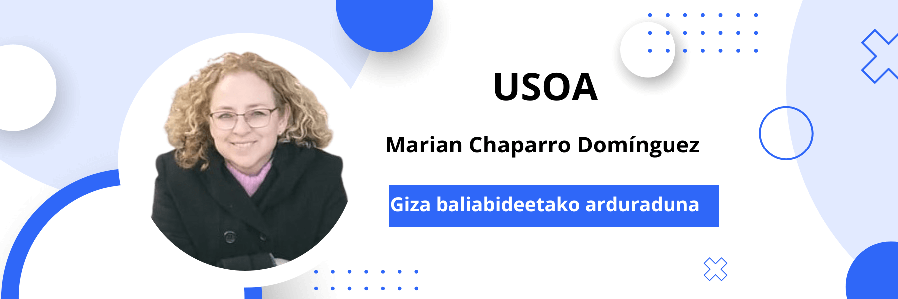 maria chaparro giza baliabidetako arduraduna usoa